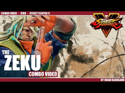 Street Fighter V - The Zeku Combo Video