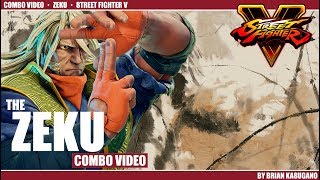 Street Fighter V - The Zeku Combo Video