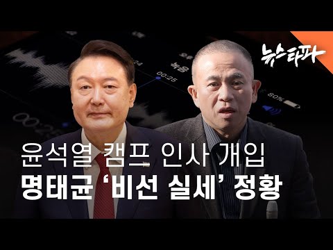 명태균 ‘<strong>비선</strong> 실세’ 의혹 - 뉴스타파