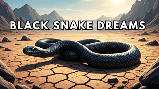 Black Snake in Dream Meaning | Black Snake Dream Explained
