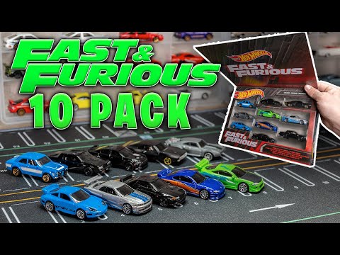 Hot Wheels 2023 Fast & Furious 10 Pack - TWO GTRs! - YouTube