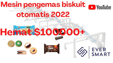 Mesin pengemas biskuit otomatis 2022 automatic biscuit packing machine