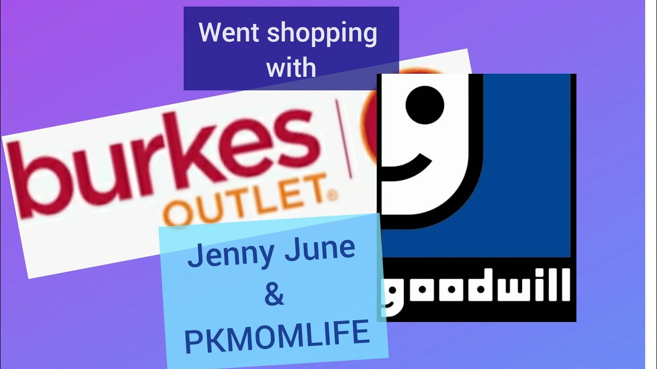 Goodwill and Burkes Outlet Haul West Virginia Trip with Pkmomlife and