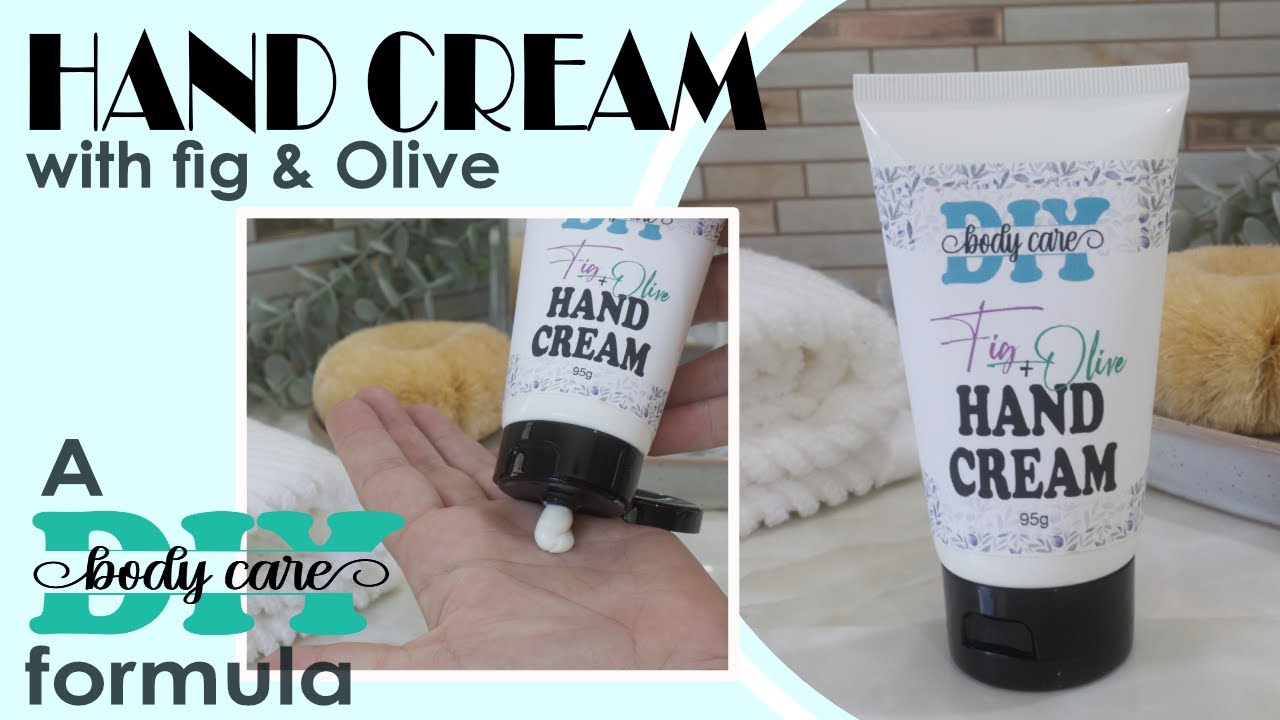 Приготовление крема для рук с инжиром и оливками — формула для ухода за телом своими руками.
