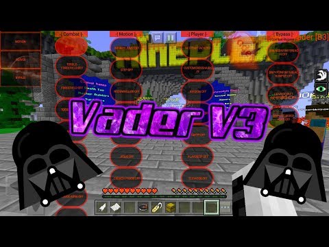 MCPE 1.2.10 Hack client (FORCEFIELD, CROUCHPHASE and much more) // VADER HACKED CLIENT