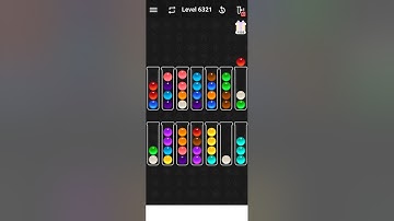 Ball Sort   Level 6321