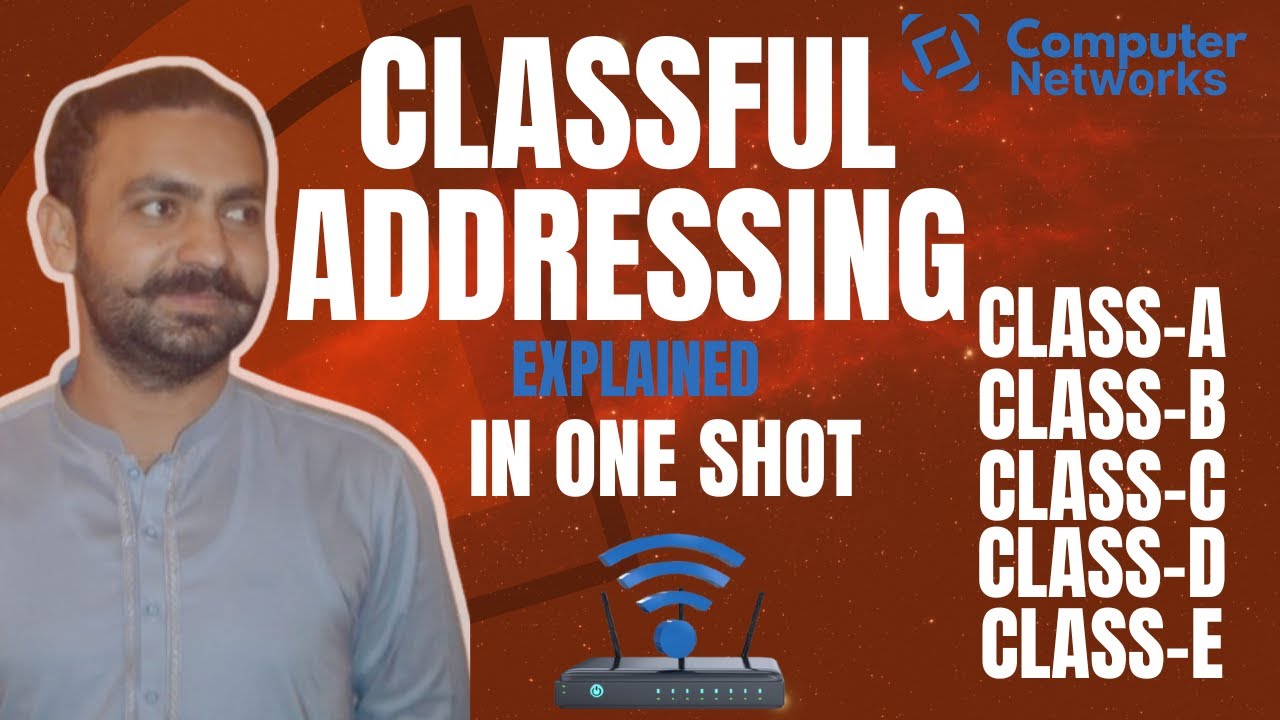 Lec-19: IP address classes | Classful Addressing | classification of IP ...