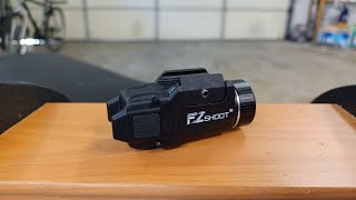 EZshoot Rechargeable Pistol Light Overview And Demo