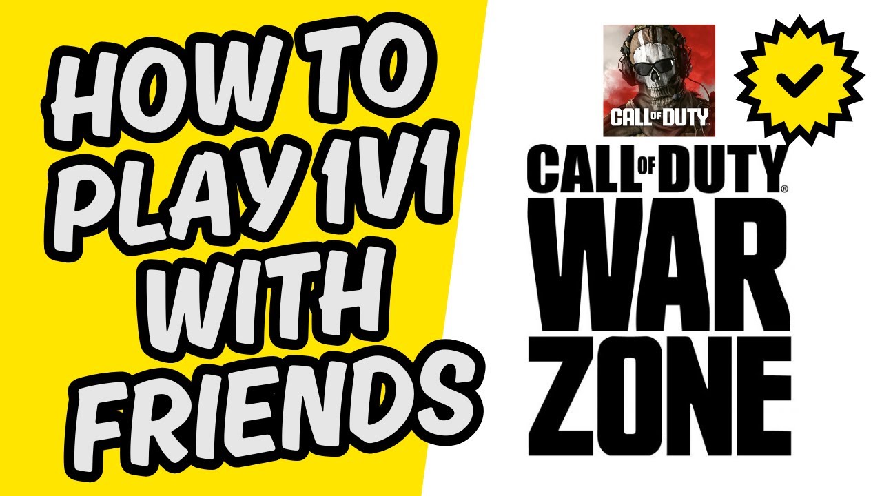 How To Play 1v1 in COD Warzone With Friends 2025 [Easy Guide] - YouTube