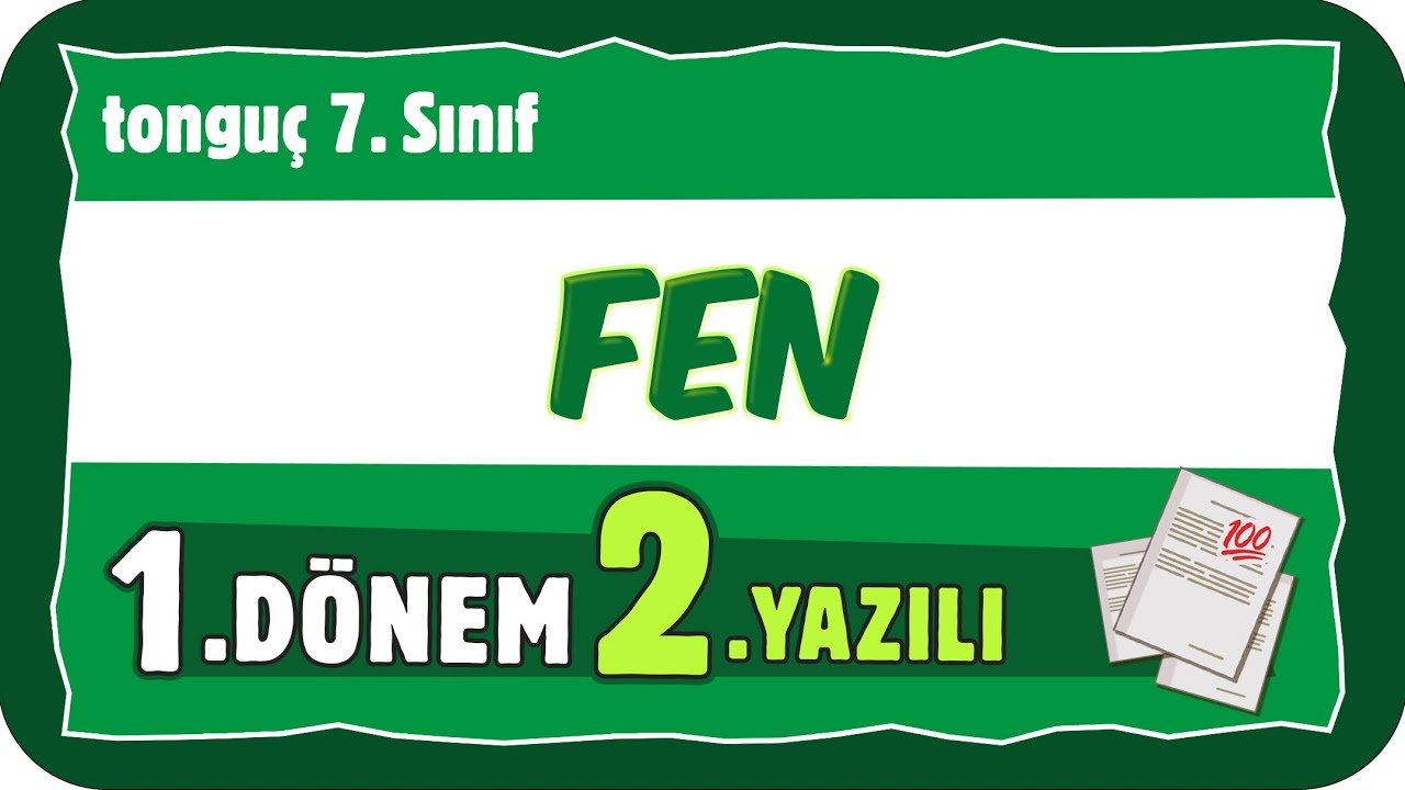 7.Sınıf Fen 1.Dönem 2.Yazılıya Hazırlık 📑 