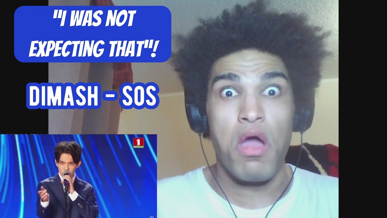 UNEXPECTED VOCALS! | Dimash - SOS -  2018 Slavic Bazaar - Reaction Video