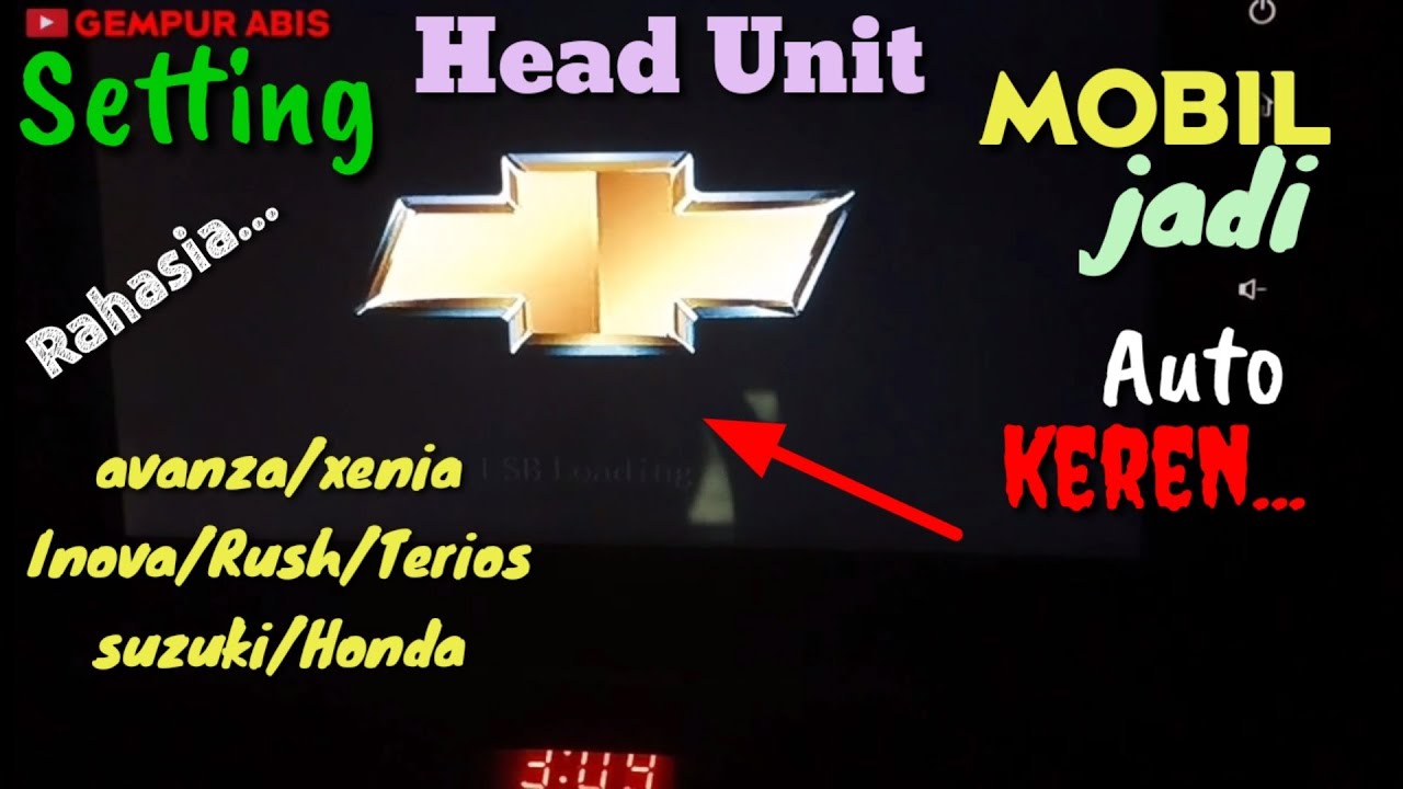 CARA SETTING LOGO HEAD UNIT MOBIL ANDA TERBARU gempurabis9242 YouTube
