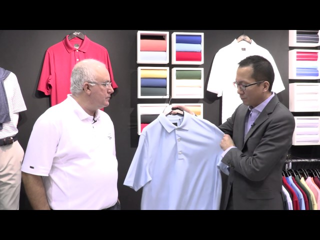 Greg Norman Pro-Series Polos at the 2017 PGA Show 