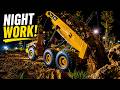 Volvo RC Excavator Night Work