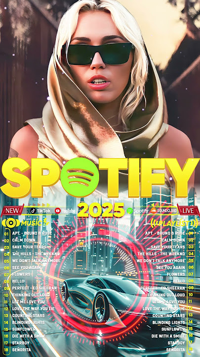 Miley Cyrus, Maroon 5, Adele, Ed Sheeran, Taylor Swift, Shawn Mendes - Best Pop Music Playlist 2025