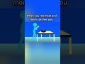 When you rob meat and mom catches you #animation