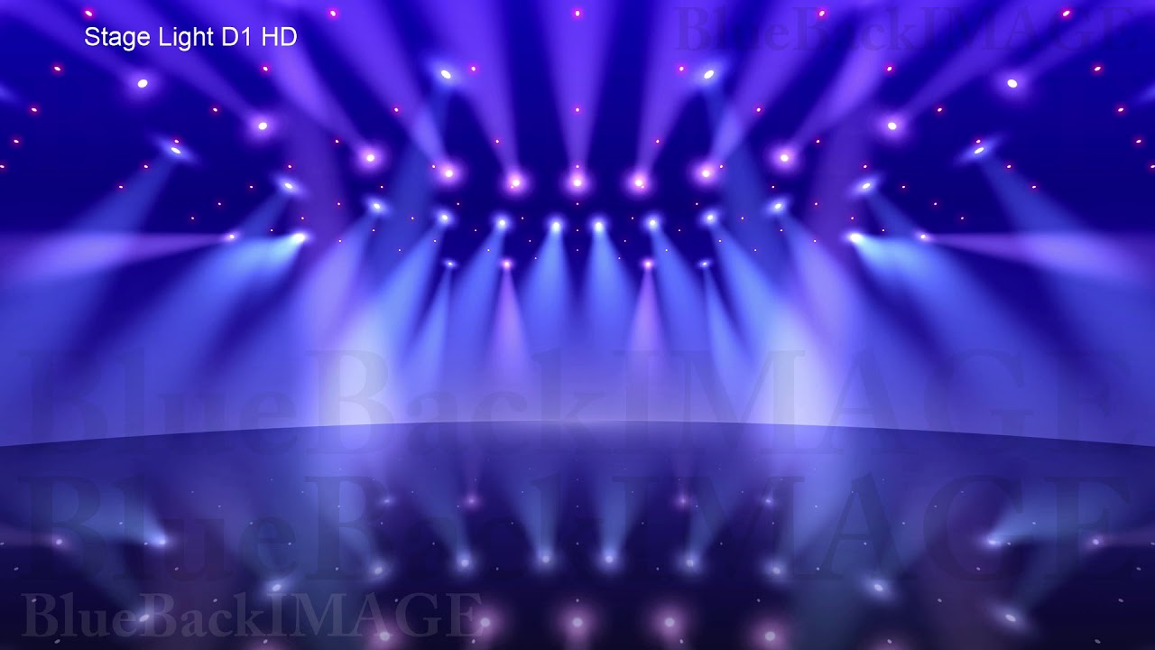 映像素材 動画素材 ステージ 劇場 舞台 照明 ライト レーザー Stage Light D1 HD YouTube