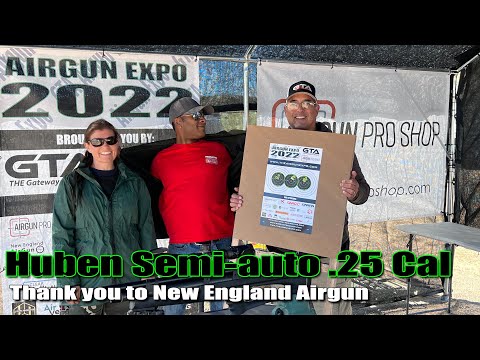 AE22 - Let’s check out the Huben .25 Caliber sent to us by New England Airgun