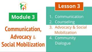 CHV Module 3.3 - Social Mobilization