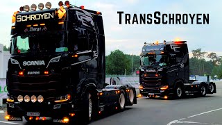 TransSchroyen Scania V8 l Open Pipe Sound l Belgian Truck Grand Prix