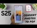 Easily Convert Photos to PDF on Samsung Galaxy S25/S25 Ultra 📱