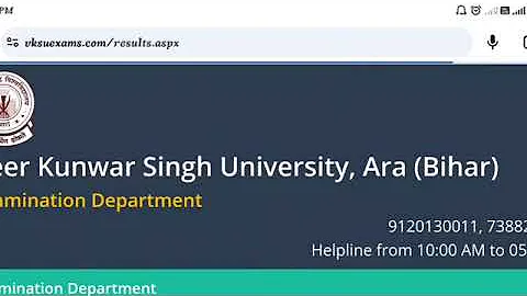 How To Check Part 3 Result 2020-23 | Vksu Part 3 Result 2020-23 | Part 3 Result kaise Download karen