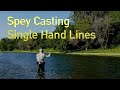 Spey casting single hand lines heres what lines work and why