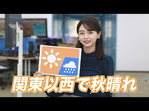 お天気キャスター解説 あす 11月3日(水)の天気