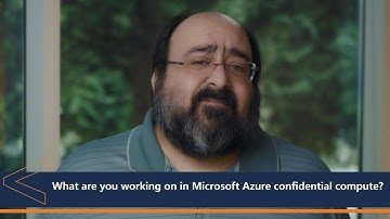 What are you working on in Microsoft Azure confidential compute? | One Dev Question