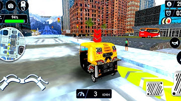 Auto Driving is Very Funny || Tuk Tuk Rickshaw Driving Simulator 3d || Android Gameplay Part - 1