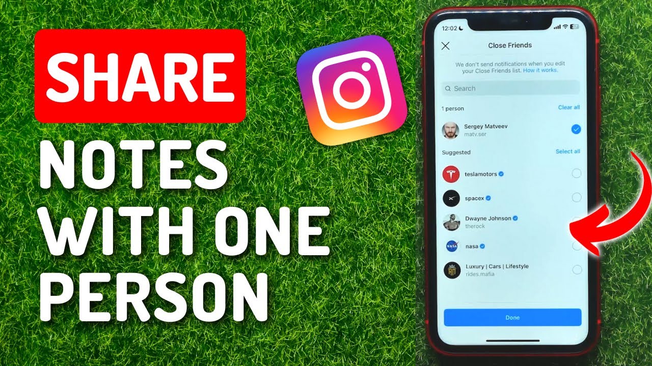 How to Share Notes With One Person on Instagram - YouTube