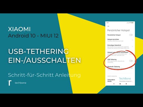 USB-Tethering - Xiaomi [Android 10 - MIUI 12]