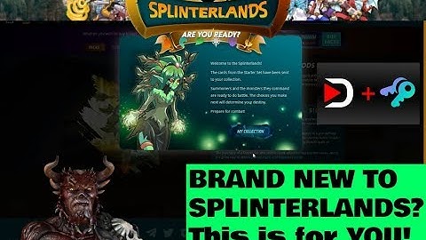 Brand New To Splinterlands? This is for you!