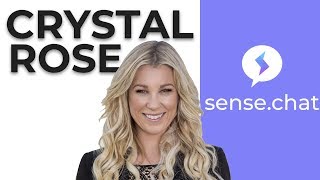 Crystal Rose (CEO) Sense Chat - Blockchain Powered Video and Messaging App screenshot 4