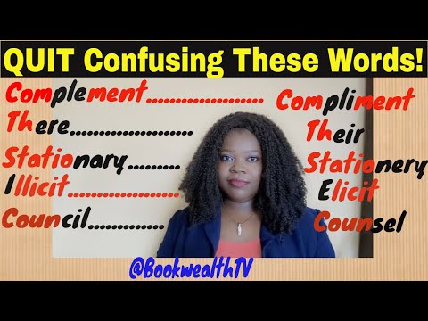 QUIT confusing these