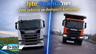Scanianın Yeni Çekicisi Ve Damperli Kamyonunu Yakından İnceledik 0Dan 100E