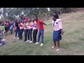 INITIATES DANCES AT THEIR GRADUATION CEREMONY 