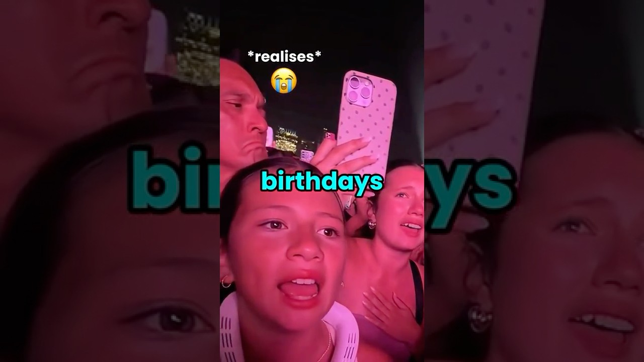 Dad CRIES at Olivia Rodrigo Concert 🥺❤️