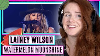 Vocal Coach reacts to Lainey Wilson  Watermelon Moonshine