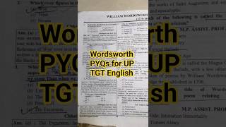 UP TGT Pyqs series