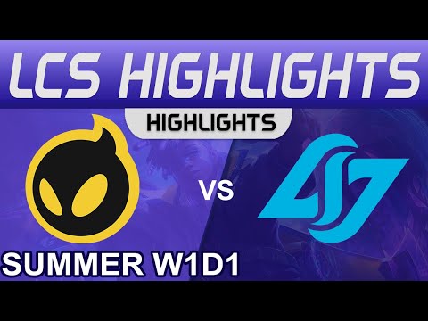 DIG vs CLG Highlights LCS Summer Season 2022 W1D1 Dignitas vs Conter Logic Gaming by Onivia