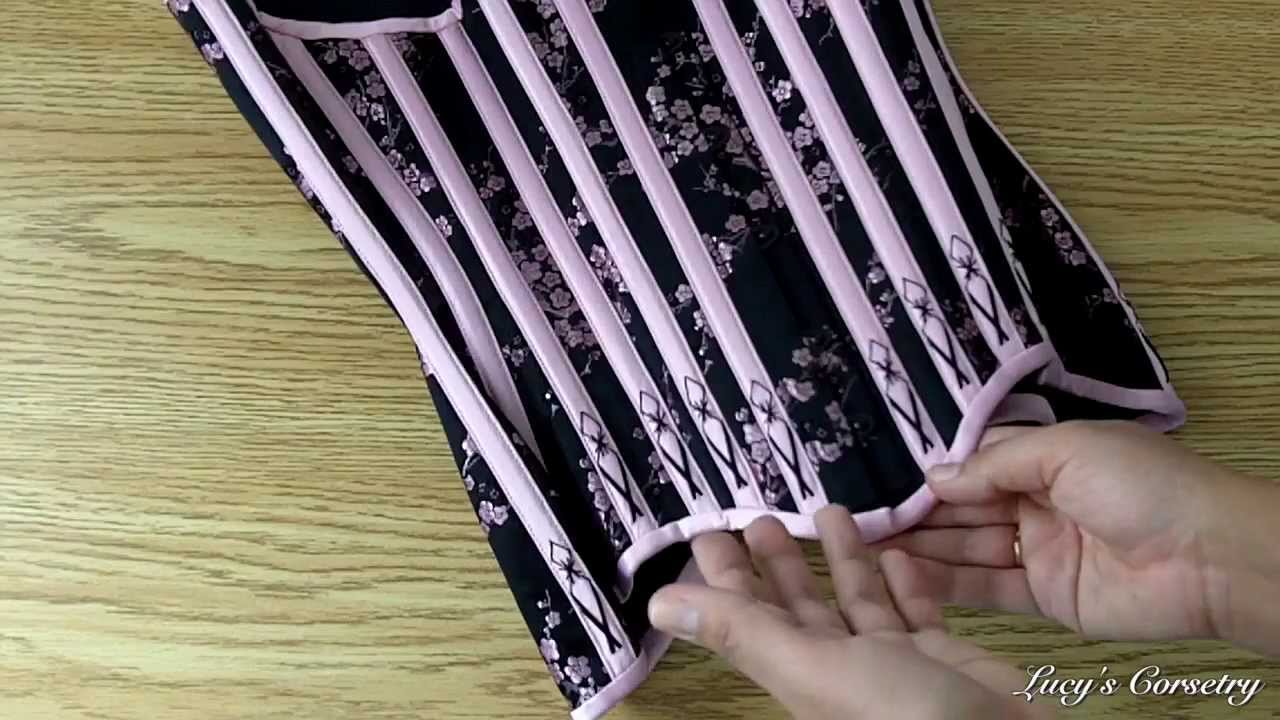 Fan lacing corset by Alice-Corsets on DeviantArt