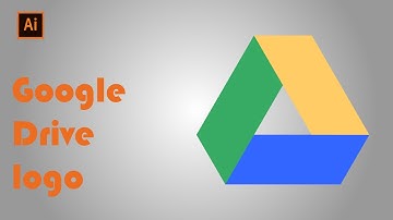 How to Create Google Drive logo in illustrator | illustrator Tutorial