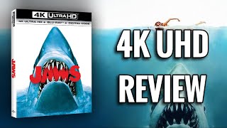 JAWS 4K ULTRAHD BLU-RAY REVIEW & UNBOXING | DOLBY VISION HDR & DOLBY ATMOS