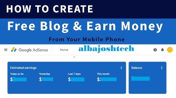 How To Create Free Blog Website and Earn Money Online Part 4