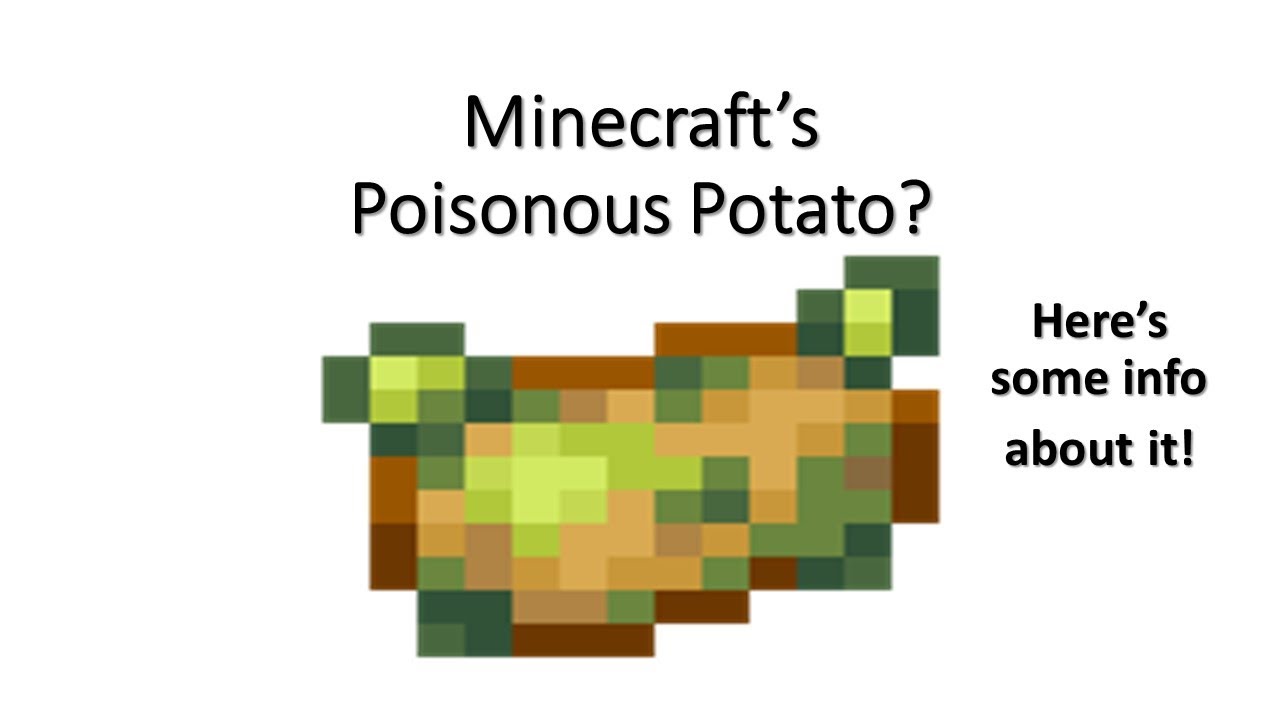 Poisonous potato update. Poison Potato Minecraft. Картофель майнкрафт. Печёный картофель майнкрафт. Poisonous Potato.