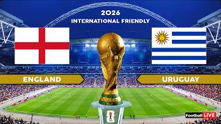 ENGLAND vs URUGUAY - International Friendly 2026 | Full Match All Goals | Simulation PES screenshot 3