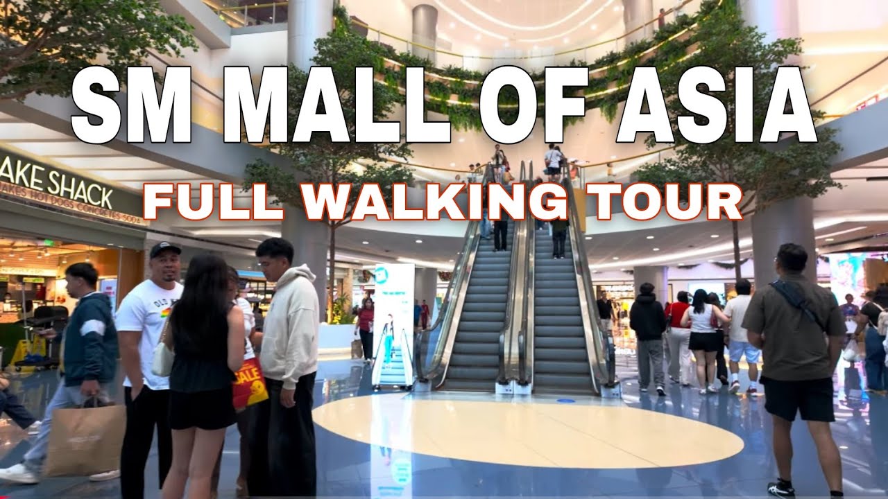 SM Mall of Asia Walking Tour 🔥 You Won’t Believe How BIG This Is!