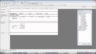 Crystal Reports Tips and Tricks 1/12 Part 1