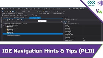 Visual Micro + Visual Studio: IDE Navigation Tips (PtII)